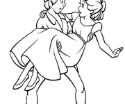 Coloriage Peter et Wendy Disney