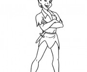 Coloriage et dessins gratuit Peter Pan 1 à imprimer