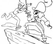 Coloriage et dessins gratuit Peter Pan 11 à imprimer