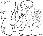 Coloriage et dessins gratuit Peter Pan 12 à imprimer