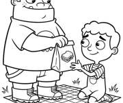 Coloriage Baljeet et Buford amis de Phineas