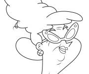 Coloriage Betty Jo Flynn de Phineas et Ferb