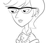 Coloriage Charlene Doofenshmirtz
