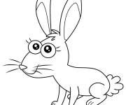 Coloriage Dennis le lapin de Phineas et Ferb