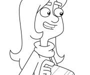 Coloriage Derek Dukensson de Phineas et Ferb