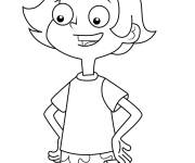 Coloriage Django Brown de Phineas et Ferb
