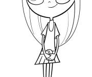 Coloriage Isabella amie de Phineas et Ferb