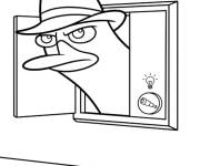 Coloriage Perry fait son apparition