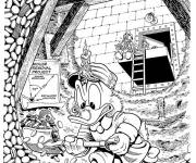 Coloriage bande &agrave; Picsou