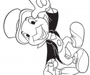 Coloriage Jiminy de Pinocchio