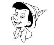 Coloriage et dessins gratuit Magique Pinocchio à imprimer
