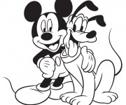 Coloriage Pluto 37