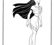 Coloriage Pocahontas 11