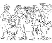 Coloriage et dessins gratuit Princesse d'Avalor à colorier à imprimer