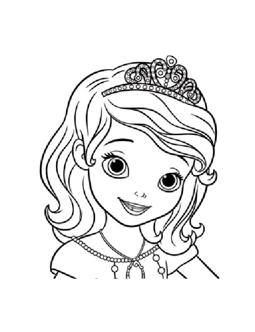 princesse sofia dessin facile 3225