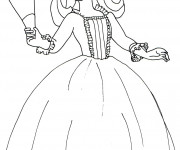 Coloriage Princesse Sofia et sa soeur Ambre