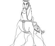 Coloriage Cheval Maximus