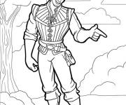 Coloriage Eugene de Tangled