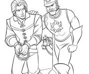 Coloriage Flynn est arr&ecirc;t&eacute;