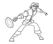 Coloriage Flynn Rider