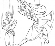Coloriage Raiponce 27