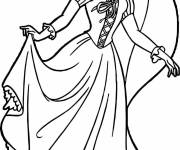 Coloriage Raiponce la princesse Disney