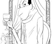 Coloriage et dessins gratuit Anton Ego du film Ratatouille à imprimer