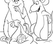 Coloriage Dr&ocirc;le de R&eacute;my et Emile