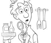 Coloriage et dessins gratuit Linguini se trouve surpris à imprimer
