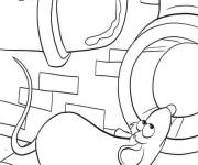 Coloriage et dessins gratuit Remy a un sens d'odeur fort à imprimer