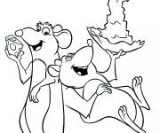 Coloriage Remy et Django