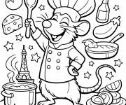 Coloriage Remy et la vie de sa r&ecirc;ve
