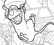 Coloriage Remy s'enfuit de Skinner