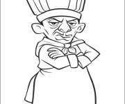 Coloriage Skinner de Ratatouille