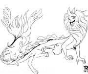 Coloriage Dragon Sisu &agrave; imprimer