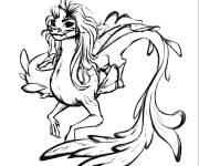 Coloriage Dragon Sisu artistique
