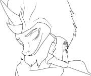 Coloriage L'amiti&eacute; du dragon Sisu et Raya