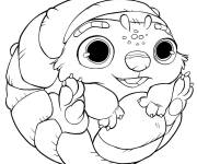Coloriage Petit Tuk Tuk mignon