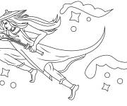 Coloriage Princess Raya en recherche de son dragon Sisu