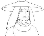 Coloriage Princesse Raya triste