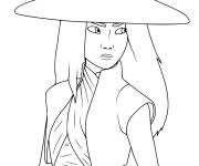 Coloriage Raya Et Le Dernier Dragon Raya