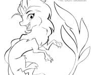 Coloriage Sisu de Raya Et Le Dernier Dragon de Disney