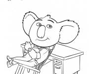 Coloriage et dessins gratuit Buster l'&eacute;ternel optimiste à imprimer