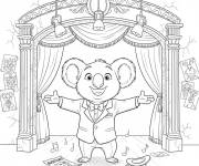 Coloriage Le propri&eacute;taire du sc&egrave;ne de Sing