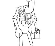 Coloriage Pete de Tous en sc&egrave;ne
