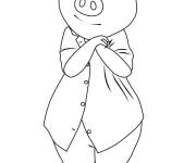 Coloriage Rosita de Tous en sc&egrave;ne