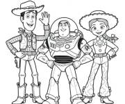 Coloriage Amis de Toy Story 5