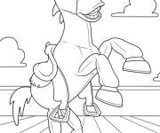 Coloriage Bullseye sur deux pattes