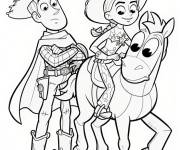 Coloriage Dr&ocirc;le de Toy Story 5