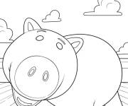 Coloriage Hamm de Toy Story 5